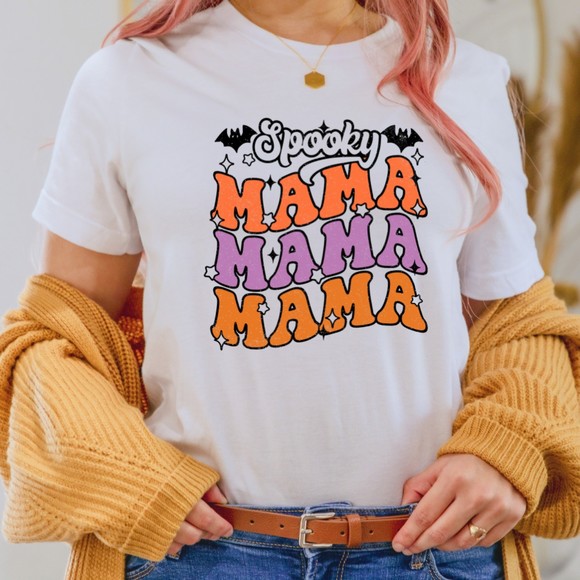 Mommy Glow Co Tops - Spooky Mama Shirt S - 3XL